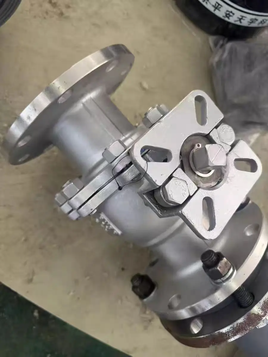 304/316L Stainless Steel Flanged Ball Valve Q41F-16P Manual Chemical Department Ball Valve Steam Acid Resistant DN25/50