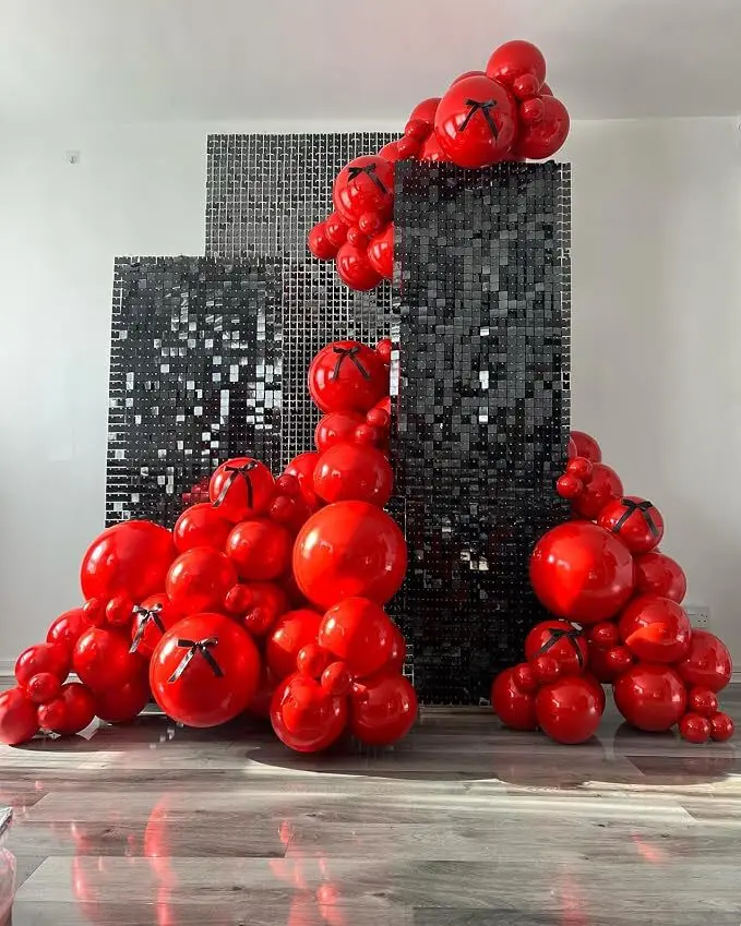 5/10/12 inch 10/20/30/50pcs Maca mixed color latex balloon set, suitable for weddings, birthdays, theme parties
