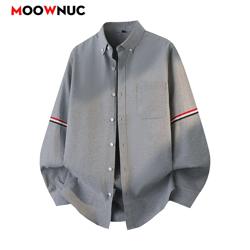 

Men's Clothing Men's Casual Blouse Fashion Shirts Spring Autumn Streetwear Korean Streetdress Hombre Male Clothing Shirt Men