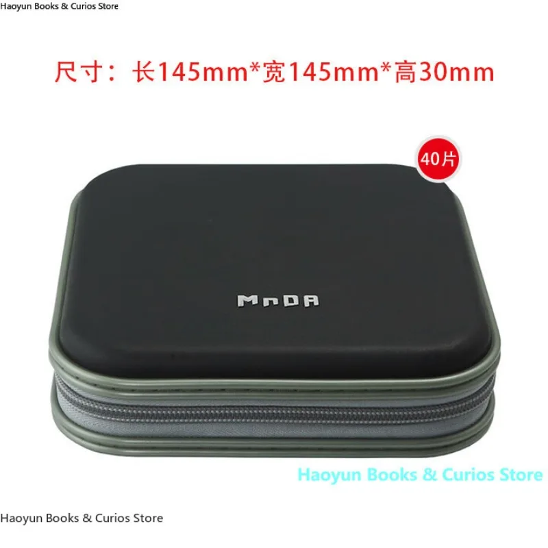 Hitam、Perak、40 pcs/pak、Tempat CD di Visor Mobil、Dompet CD、Tugas Berat、Anti Gores、Kantong Pelindung CD、Kantong Penyimpanan Disk、Sarung CD DVD