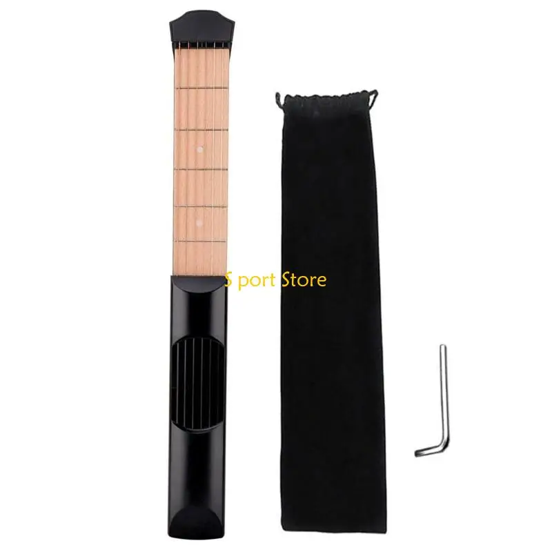 

U2JB Pocket Guild Achord Practice Tool 6 Fret Guitar Practice Tool Learning Tool