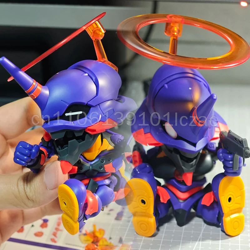 

EVA Action Figure Soskill EVA Blind Box Neon Genesis Evangelion Mobile Assembly Handmade Q Version Ornament Collection Gift