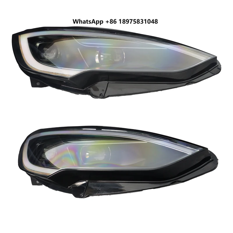 

For Upgrade or Replace 2025 LED Matrix Headlights for 2014-2025 ’Tesla Model S