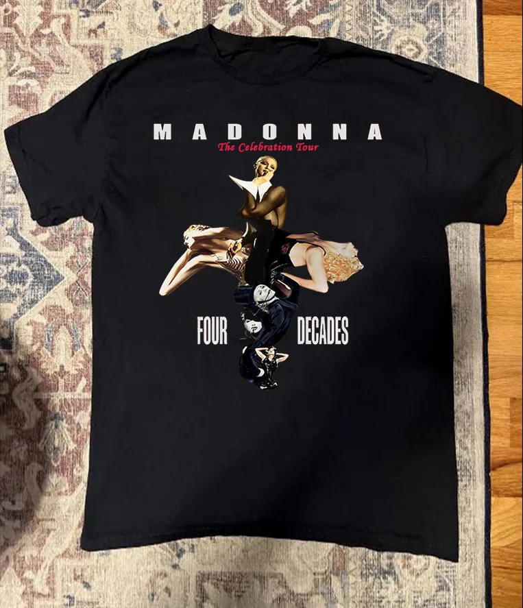 Madonna the Celebration Tour 2023 Concert Fan Gift Unisex T-Shirt All Size