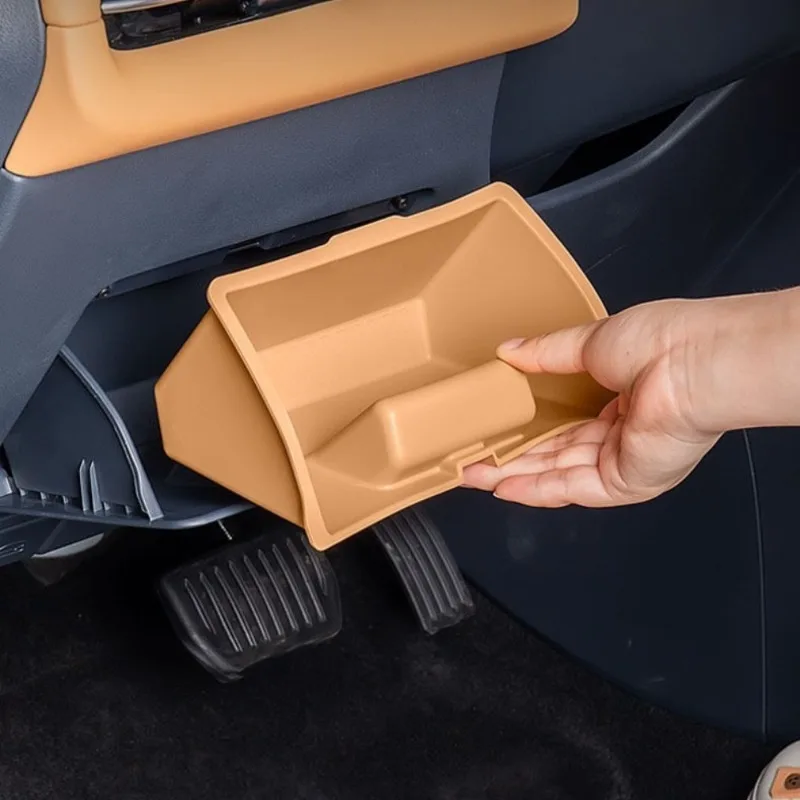 For Geely Galaxy Starship 7 Starray EX5 EM-i 2025 2026 Under Main Driver Storage Box Tray Pallet Case Organizer Auto Accessories