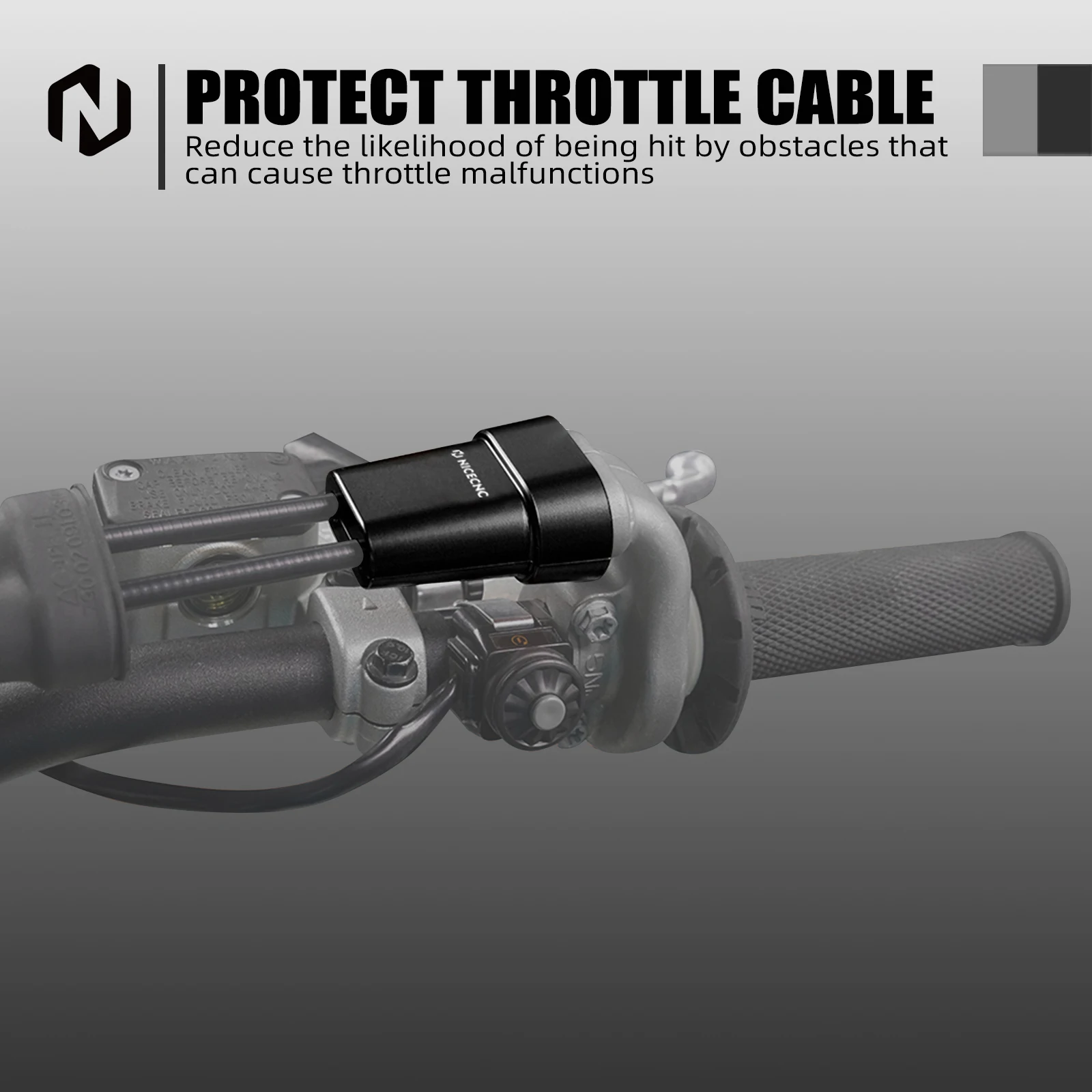 Osłona linki gazu GasGas EC 300 2023 2022 2021, ochraniacz MC 125 MC 150 EC 250 EX 300 EX 250F EC 350F EX 450F MC 250