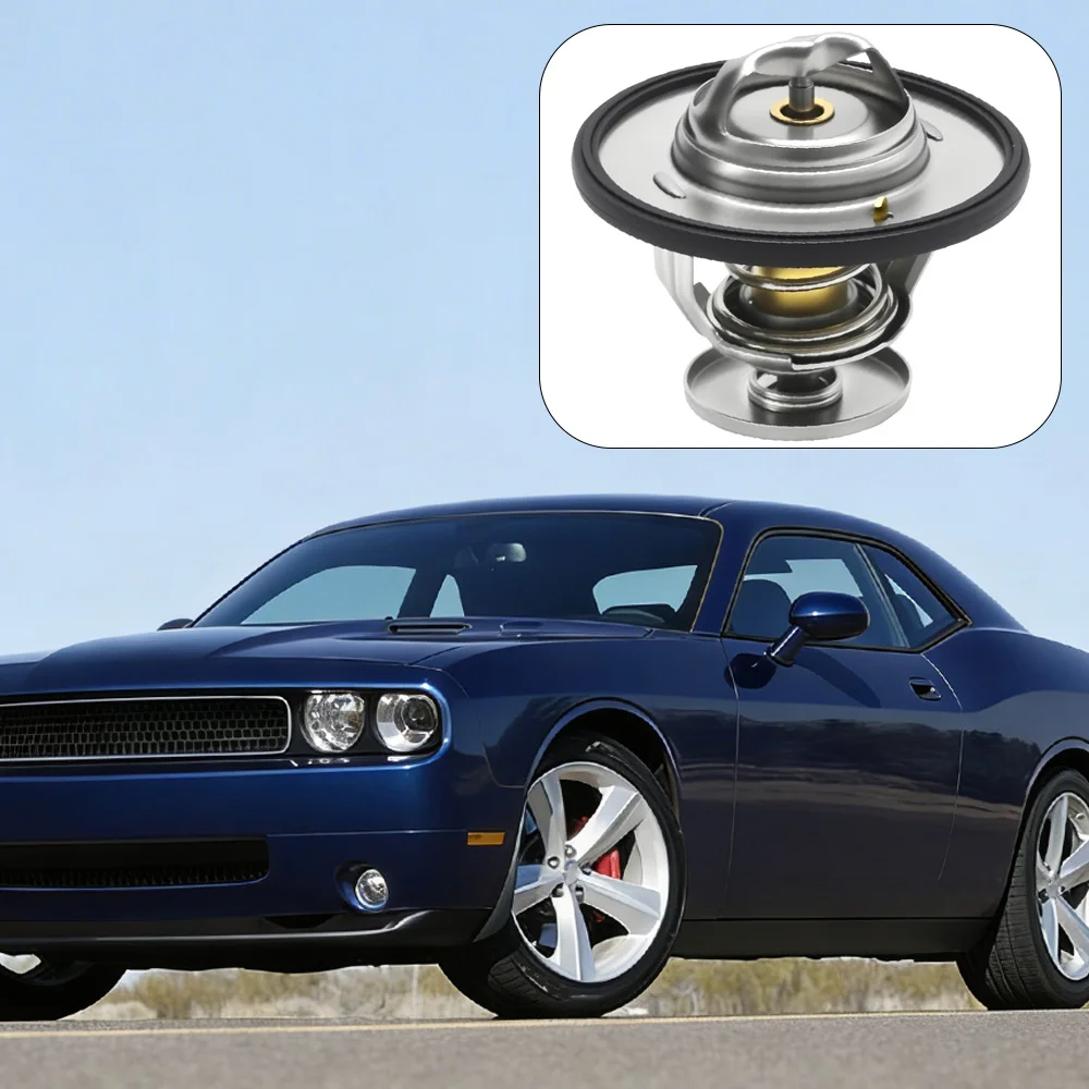 

For Dodge Challenger Charger Ram Chrysler Aspen Jeep Grand Cherokee Ford F150 Chevrolet Silverado Engine Thermostat 52028898AE