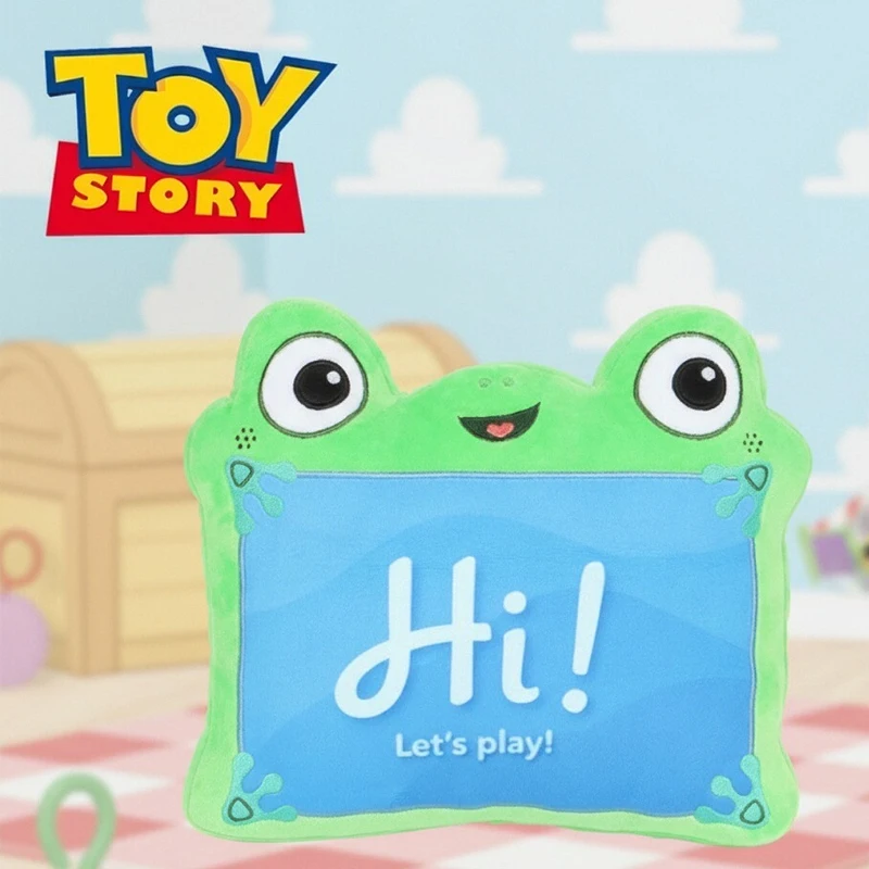 

New Movie Toy Story 5 Lilypad Frog Plush Doll Cute Anime Peripherals Toy Throw Pillow Home Decor Birthday Christmas Gift