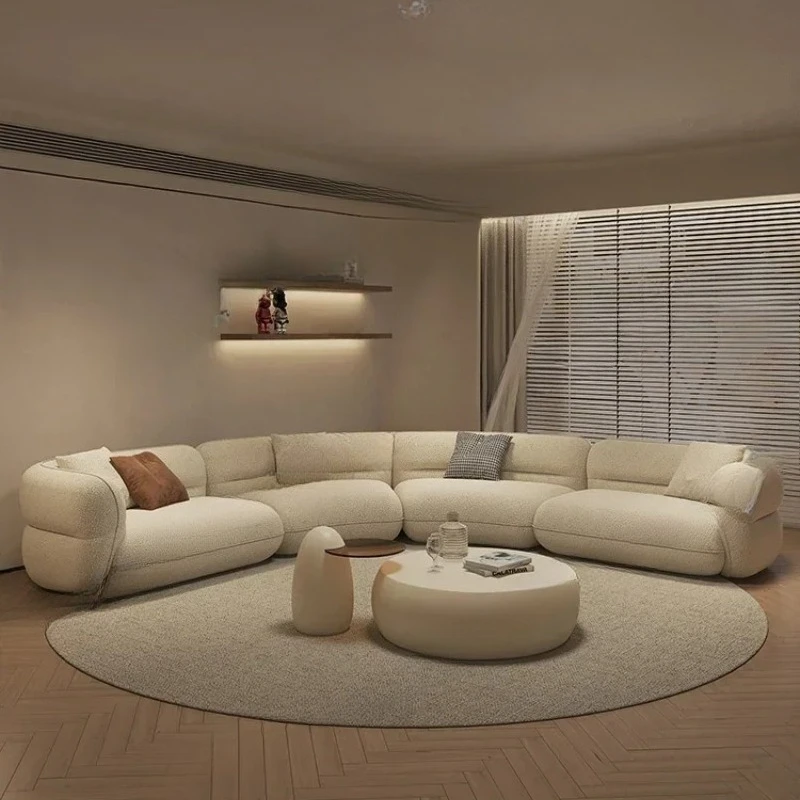 Bounce Ball Sofa Special-Shaped Corner Cat Scratching Cloth Simple Modern Small Apartment Living Room