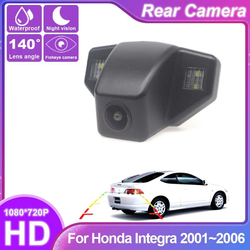 For Honda Integra 2001 2002 2003 2004 2005 2006 Rear view Camera Back up Reverse Camera Car Parking Camera CCD Night Vision