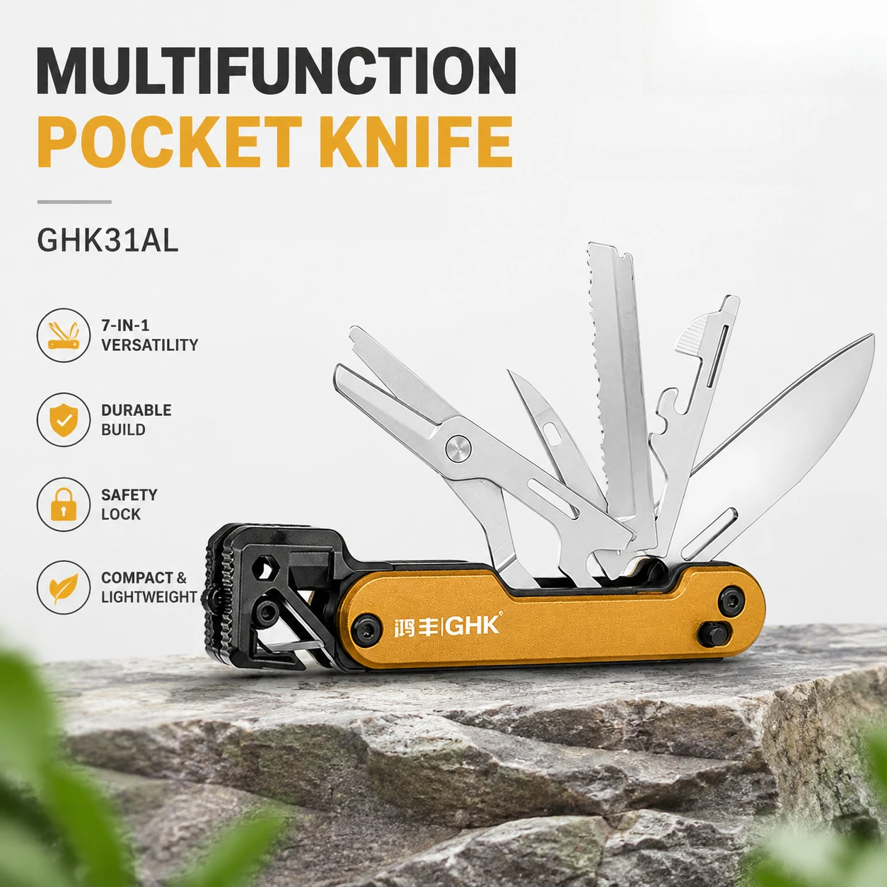 Edc Daily Carry - Coltello Tascabile Multiuso Portatile EDC con