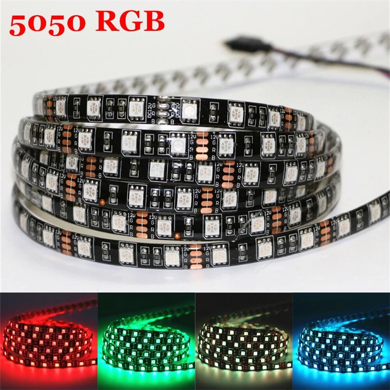 

Waterproof LED Strip With Controller RGB Strip Light USB LED Lamp Tape 5050 Flexible Ribbon Lamp TV Backlight Lighting Decor 5V