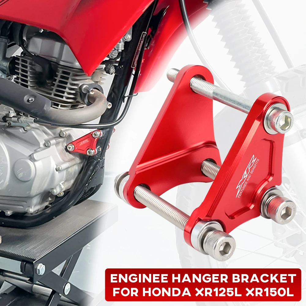 Dirt Bike Engine Hanger Plate Bracket For Honda XR125L 2010-2020 XR150L 2014-2024 XR 125L 150L Motocross Offroad Frame Holder