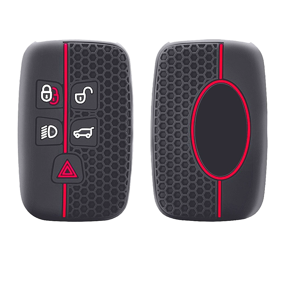 Car Remote Key Case Cover Shell for Land Rover Range Rover Sport Evoque Freelander Velar Discovery 4 Jaguar XE XJ XF Guitar