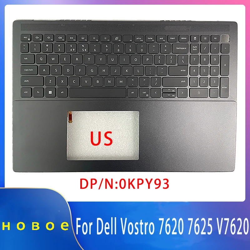 New For Dell Vostro 7620 7625 V7620;Replacemen Laptop Accessories US Keyboard 0KPY93