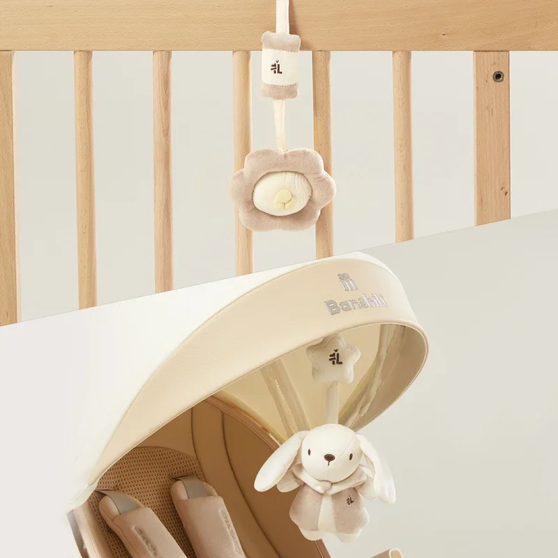 새로운 뮤지컬 아기 침대 모빌 귀여운 만화 디자인 아기 기분을 진정시켜주는 유니섹스 장난감 유아용 침대용