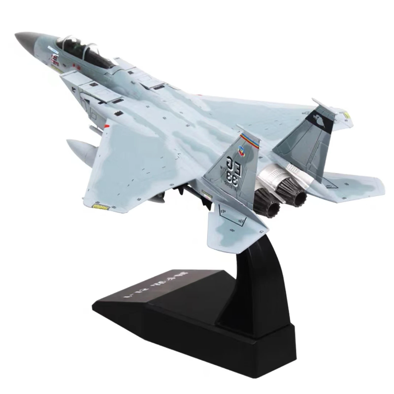 1 conjunto escala 1:100 F-15 grumman tomcat lutador ataque da marinha dos eua liga de metal avião militar modelo coleção lembrança presentes de natal