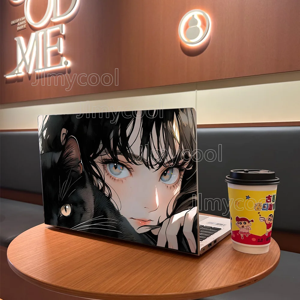 2 Pack Pattern Laptop Art Decal Case Universal Laptop Skin Sticker for Laptop Refrigerator Decor Decal Stickers