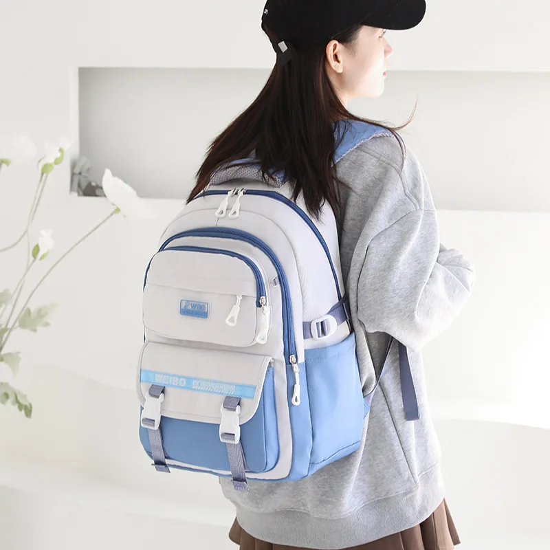 

Kids School Bag 2024 New Cute School Backpack for Girls Children Kawaii Bookbag Primary Students Gift Large Capacity Backpack