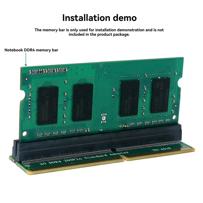 DDR4 Adapterkaart 204Pin 260Pin Standaard Slot Geheugentester Standaard Adapter Voor PC Laptop