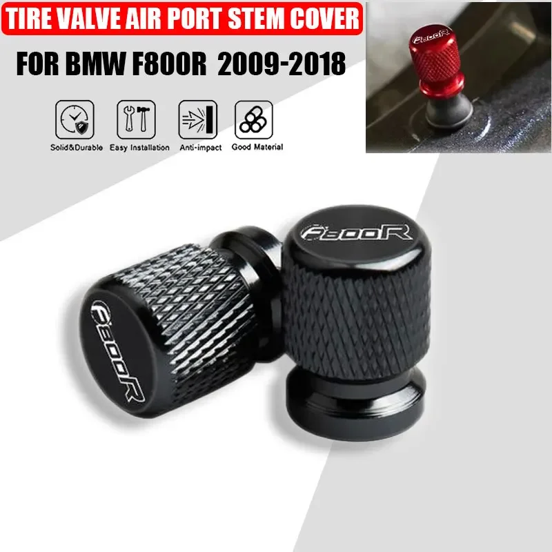 2 Pcs Motorcycle Accessories Airtight Covers For BMW F800R F 800 R 2009-2018 Aluminum Alloy Tire Valve Air Port Stem Cover Caps