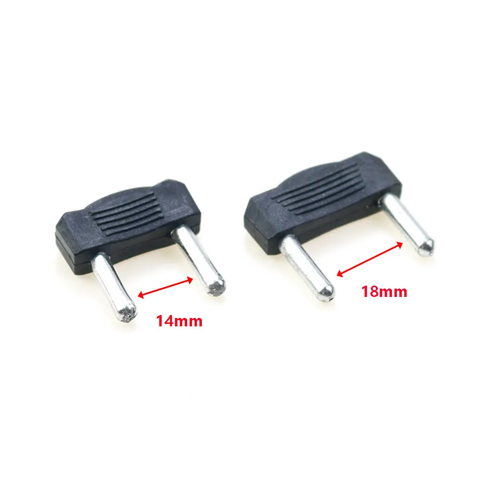 2 Stück 14mm 18mm Abstand 2-poliger Anschluss stecker rca Audio-und Video-Verkabelung platine Bananen stecker 3mm Kurzschluss stecker