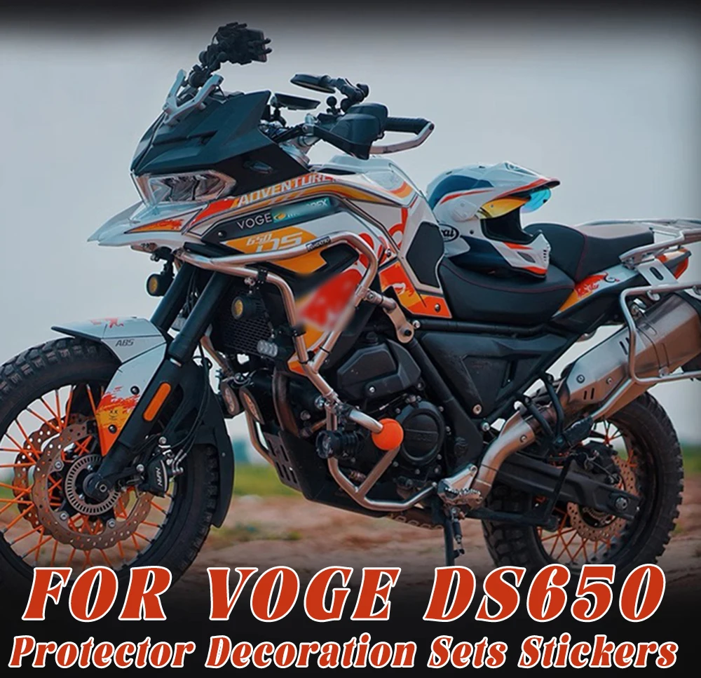 

For VOGE DS650 DS 650 DSX650 650 DS Motorcycle Refit Full Body Sticker Fuel Tank Side Decal Protector Decoration Sets Stickers