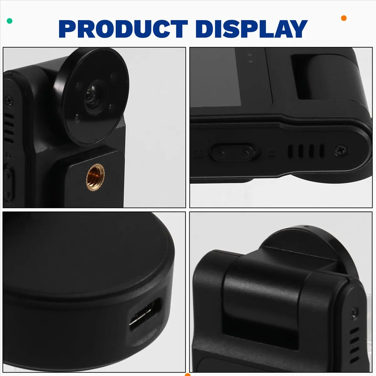 Dynamic L20 4K HD Wifi Mini Camera 180 Rotatable Lens Handheld Law Enforcement Body Camera Smart Portable Camera CarRecorder
