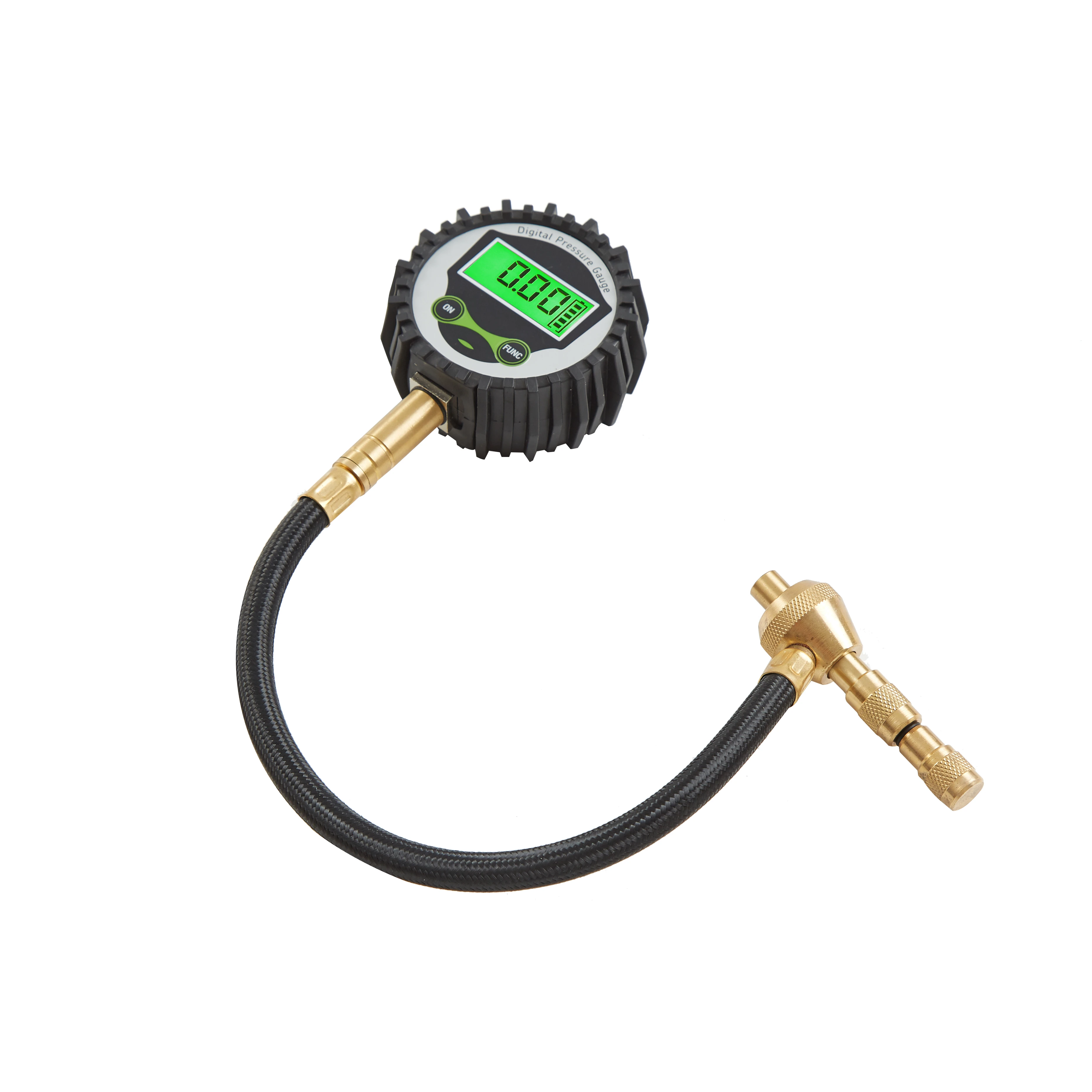 

Digital Tire Gauges with Hose and Rapid Deflate Function Portable Tire Pressure Gauge
