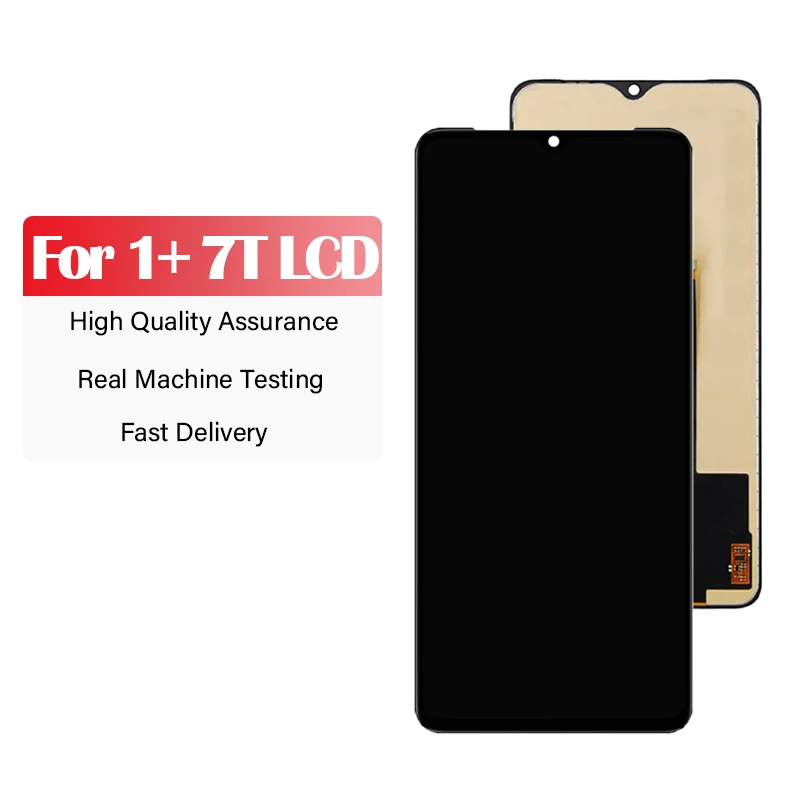 TFT Screen LCD for 6.55 inches OnePlus 7T 1+7T HD1901,1903,HD1900 LCD Touch Screen Digitizer Assembly with Repair Tool and Glue