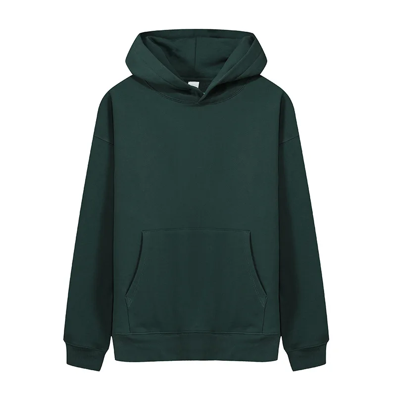 530gsm 100% Baumwolle French Terry High-End schwere neue Mode Winter pullover lässige dicke Drop-Shoulder-Sweatshirt Hoodies