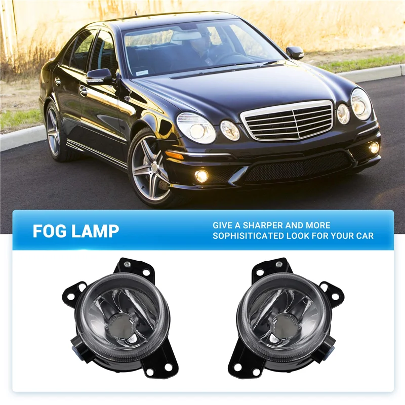 

1 пара противотуманных фар с лампочкой для Mercedes Benz E Vito GL S R CLASS A2128201056 A2128200956