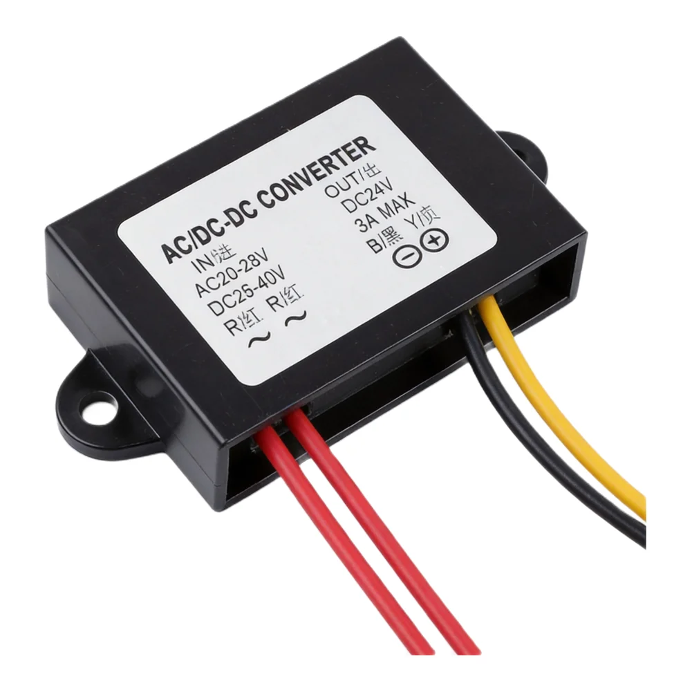 Heavy Rains AC-DC Converter 3a Voltage Regulation System Product Size 75*40*22mm Working Temperature -40-85 No-load Adjustment 1