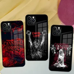 Cannibal Corpse Phone Case For Iphone 14 12 11 13 Pro Max Mini X 8 Xr Xs 7 Puls 6 Glass