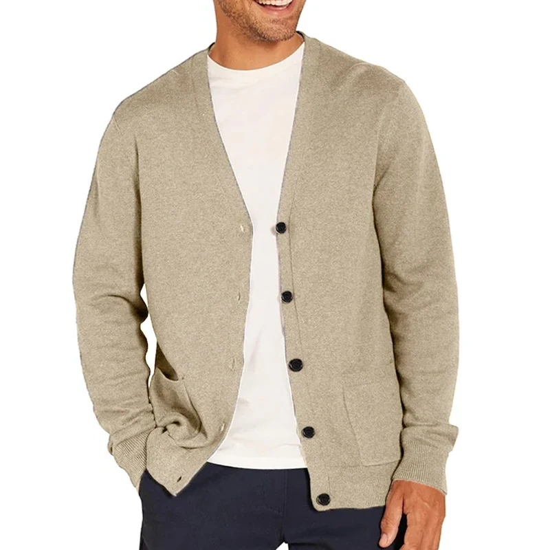 Thumbnail 2 - #2 Mens Button Front Knit Cardigans Deals & Discounts