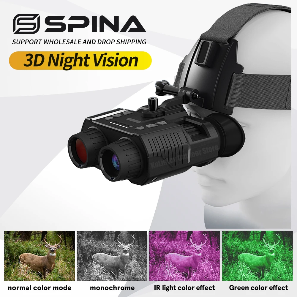 3D Night Vision Goggle 8X Infrared Digital Scope Night Vision Binoculars Suitable For Night Hunting