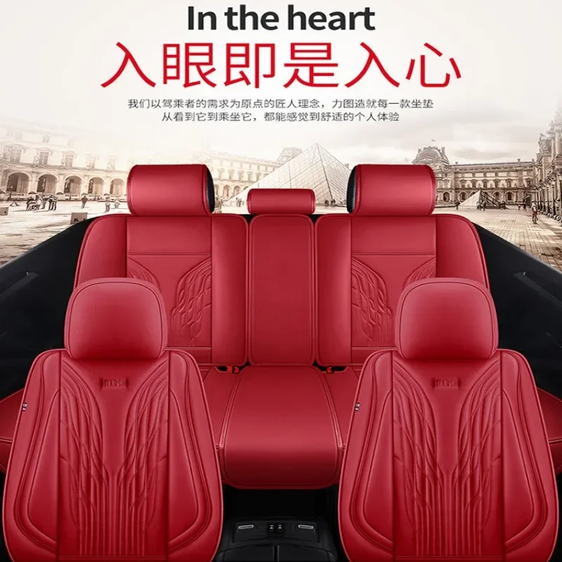 NEW Luxury Custom Fit Car Accessories Seat Covers Full Set Top Quality Leather Specific For Bmw 7 5 3 1 Series X5 X3 X1