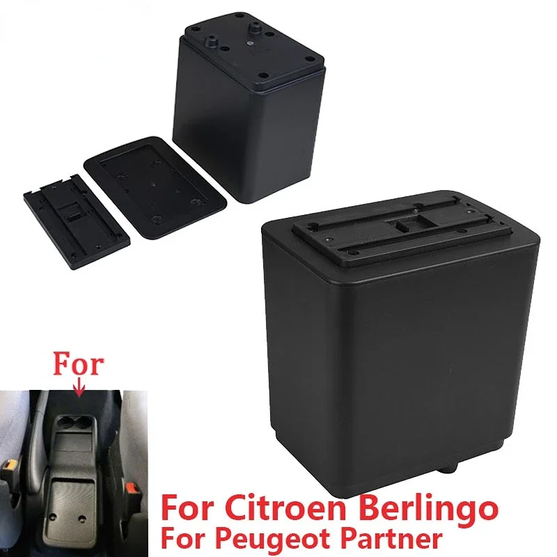 For Citroen Berlingo Armrest Retrofit parts For Peugeot Partner tepee Car Armrest Storage box car accessories Interior details