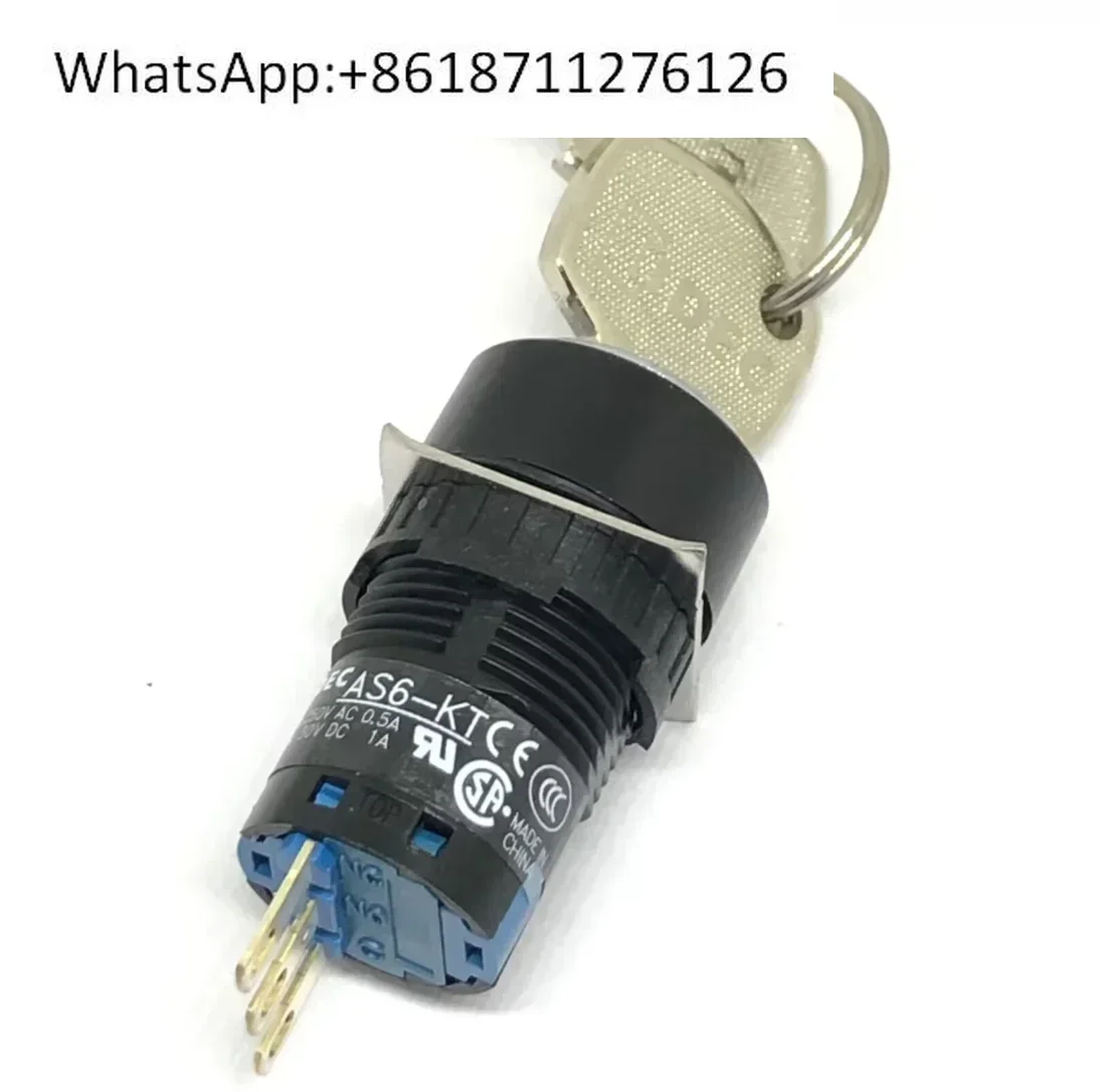 IDEC Izumi AS6-KT Round AS6M-3KT2AC AS6S-2KT1AC 2KT2AC Key Switch BC