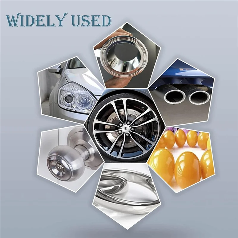 معظم-14 قطعة عجلة تلميع للحفر، مجموعات عجلة تلميع الوسادة، للألمنيوم والفولاذ المقاوم للصدأ والكروم والمعادن والزجاج