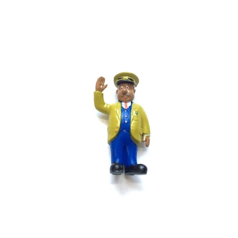 12pcs/bag British Anime Fireman Sam Action Figures With Steele Elvis Penny Norman for boys Figurine Decor Children Toys Gift