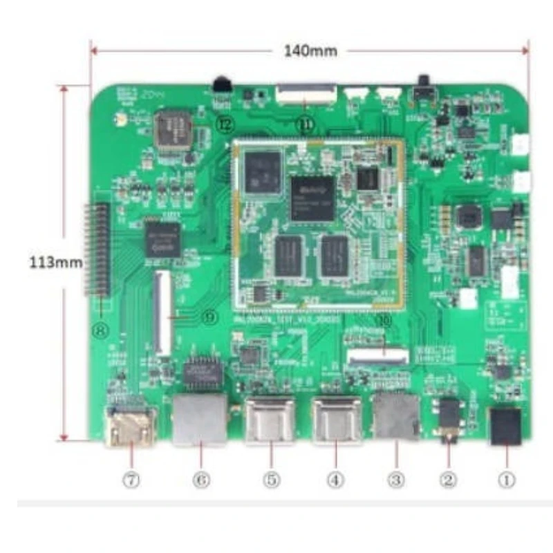 

Макетная плата Quad-Core Cortex-A35 PX30