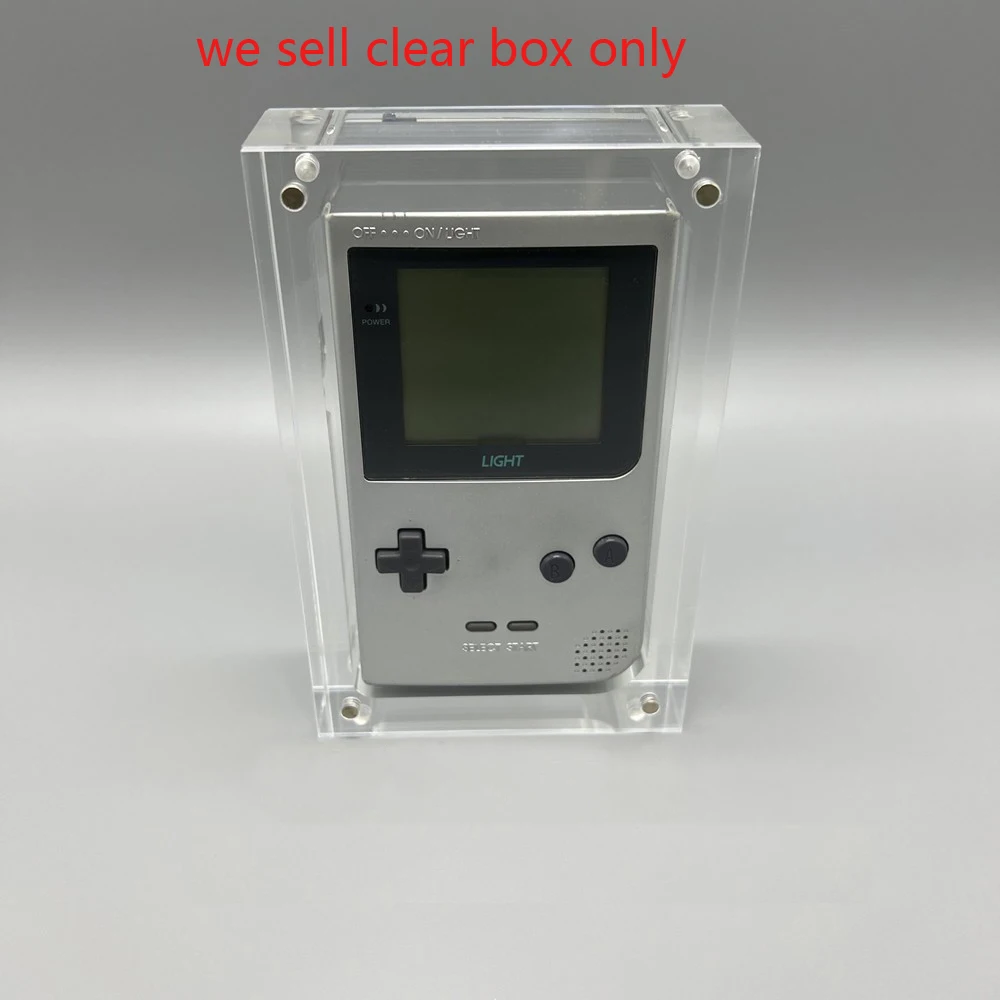 Acrylic High Transparency Box Protector For Game Boy Console Transparent Collect Boxes For GBL Shell Clear Display Case