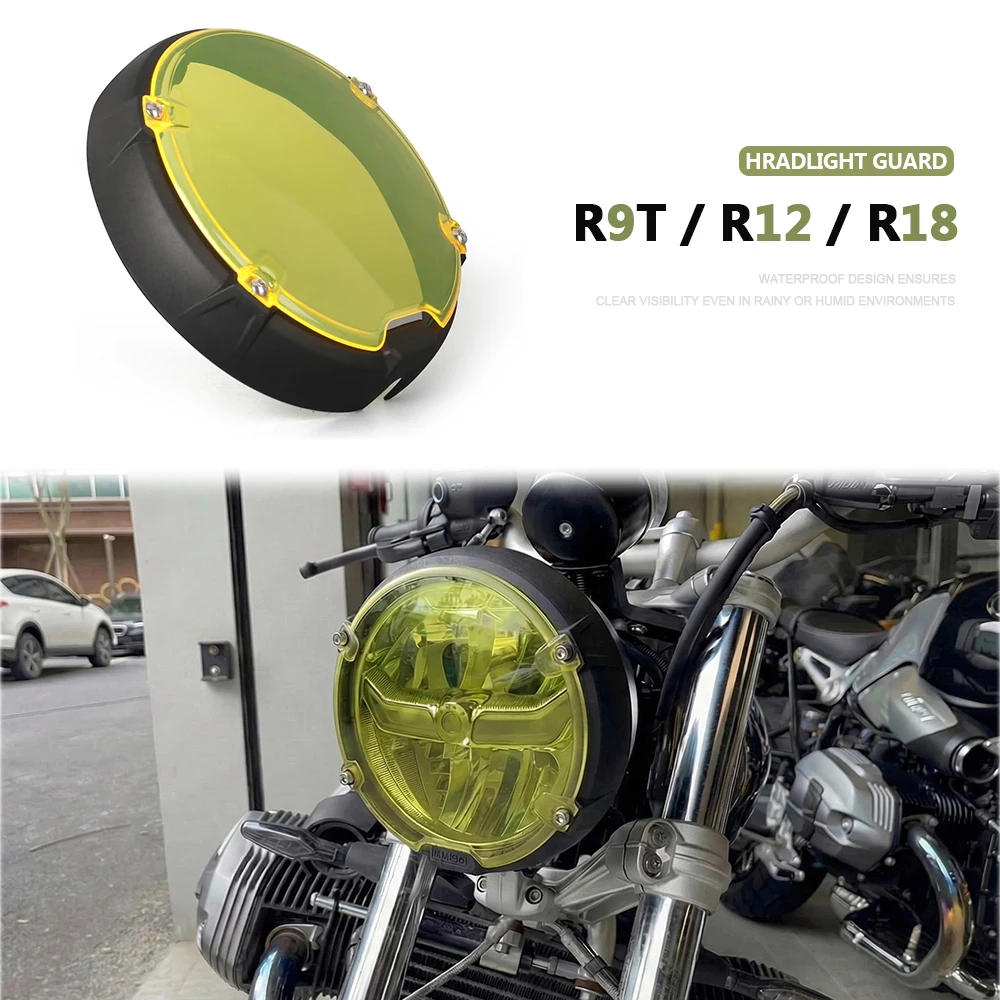 

For BMW R18 Classic R12 NineT R9T R ninet Scrambler Pure Urban G/S Motorcycle Headlight Guard Grille Cover Protector Accessories