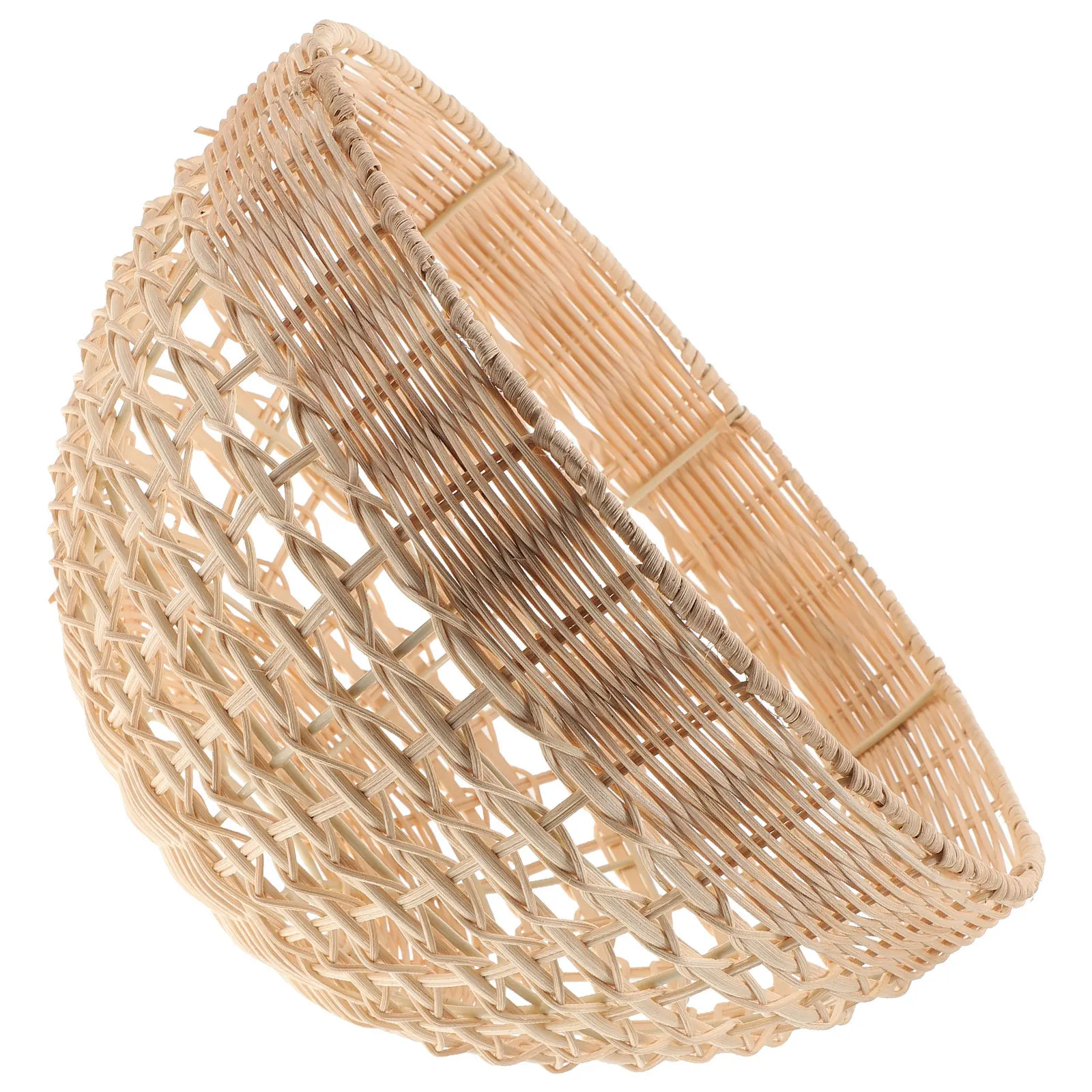 

Rattan Pendant Lamp Shade 30 Cm Modern Woven Ceiling Light Cover For Bedroom Living Room Chandelier Replacement Decorative