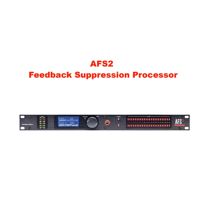 Good Price Afs2 Karaoke Effects Professional 2024 Pro Ktv Digital Feedback Suppression Processor Audio Effect