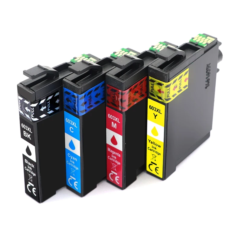 1~10set 603XL T603 Compatible Ink Cartridge 603 E603 For Epson XP 2100 2105 3100 3105 4100 4105 WF-2810 2830 2835 2850 Printer