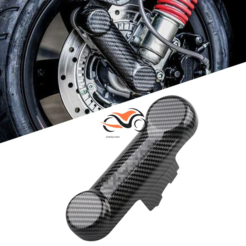 

For Vespa GTS300 GTV Sprint Primavera150 2017-2022 Motorcycle Scooter Front Shock Absorber Cover Carbon Fiber Front Fork Cover