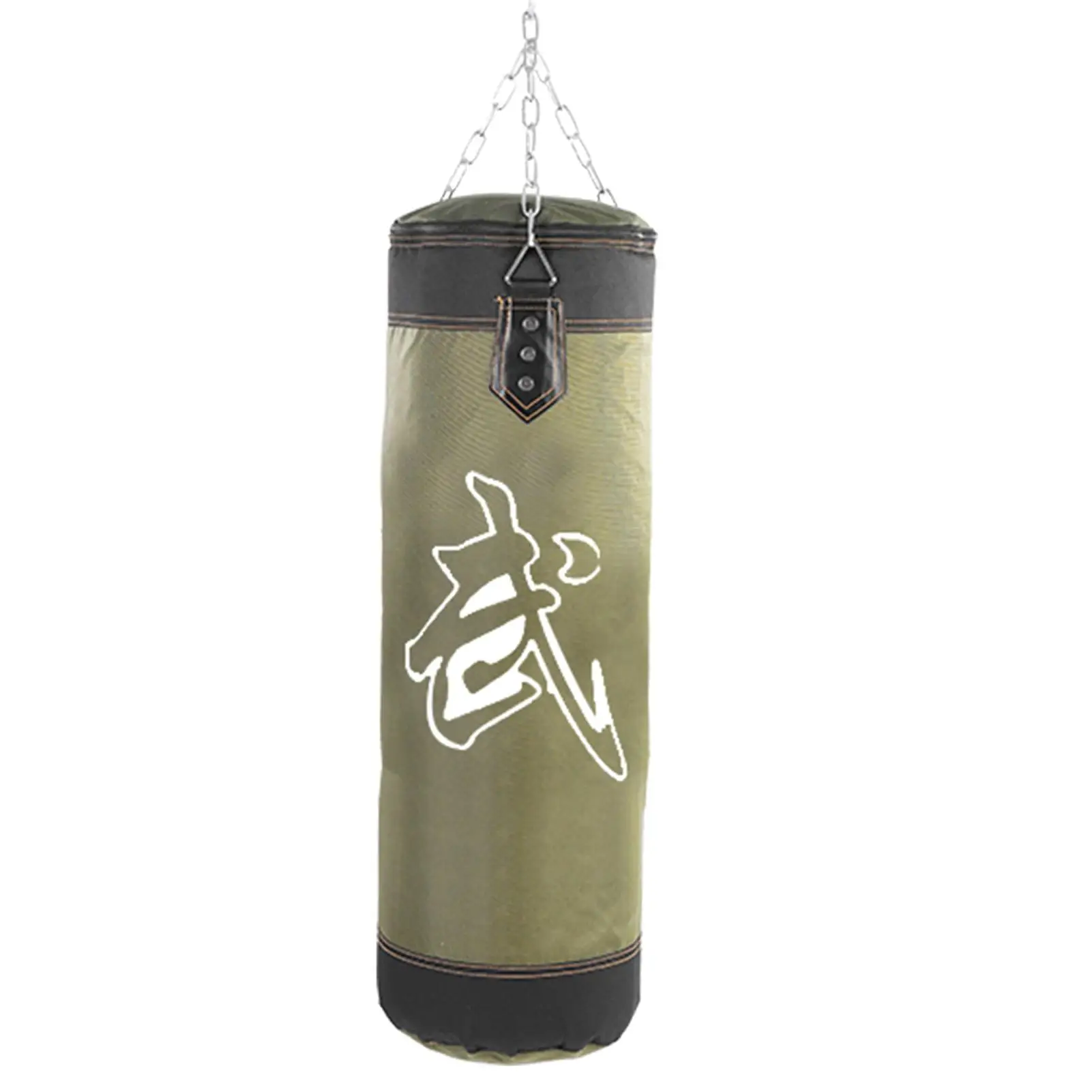 60-120cm Empty Boxing Sand Bag Hanging Kick Sandbag Set with Gloves for Training Fight Karate