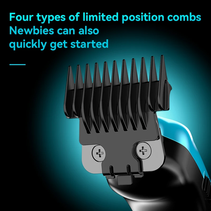 kemei Salon Rechargeable Trimmer Clipper High Speed Motor Barber Hair Trimmer Clipper KM-264